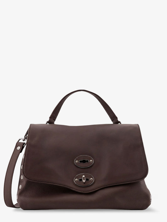 Postina S leather shoulder bag
