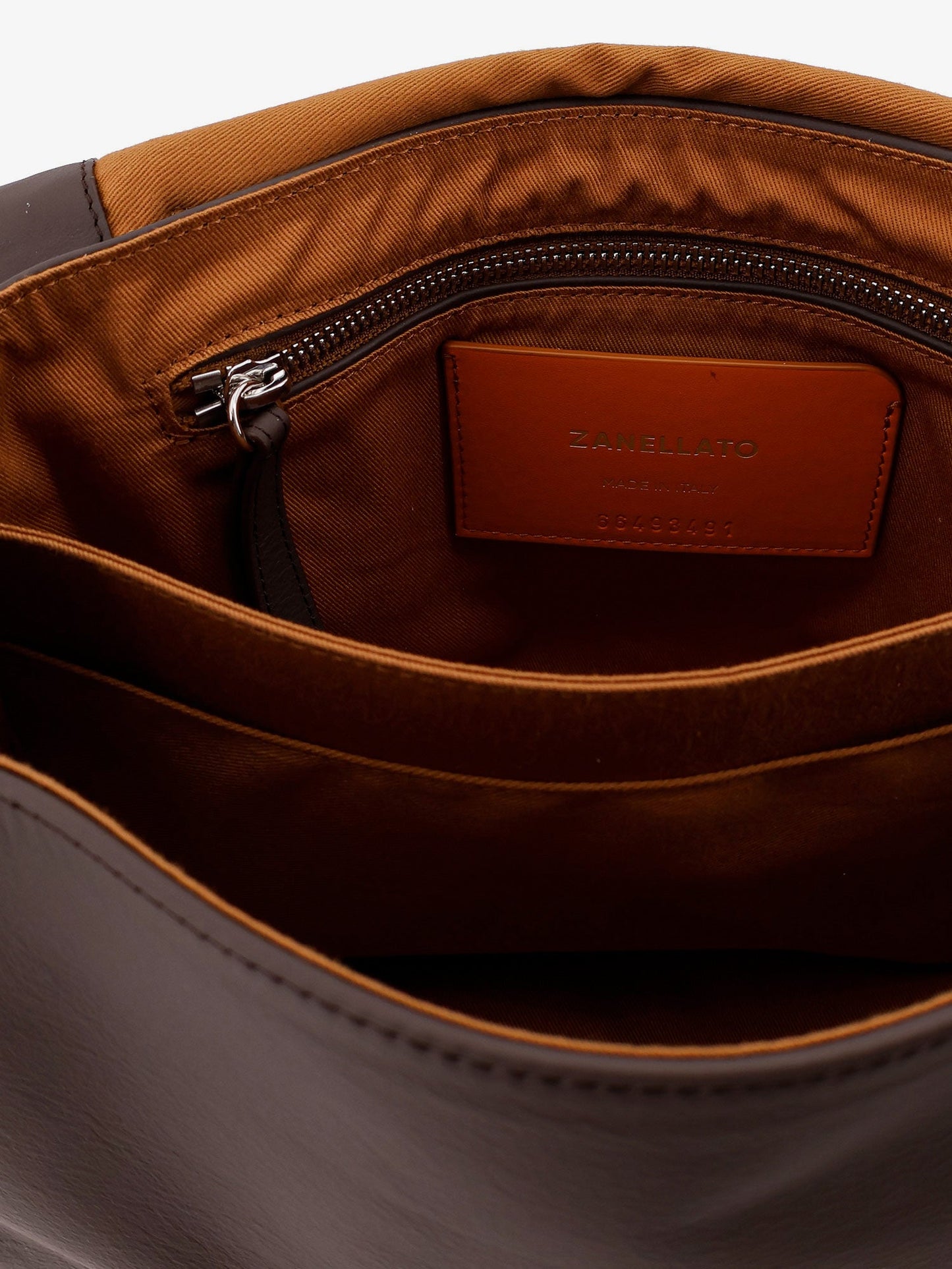 Postina S leather shoulder bag