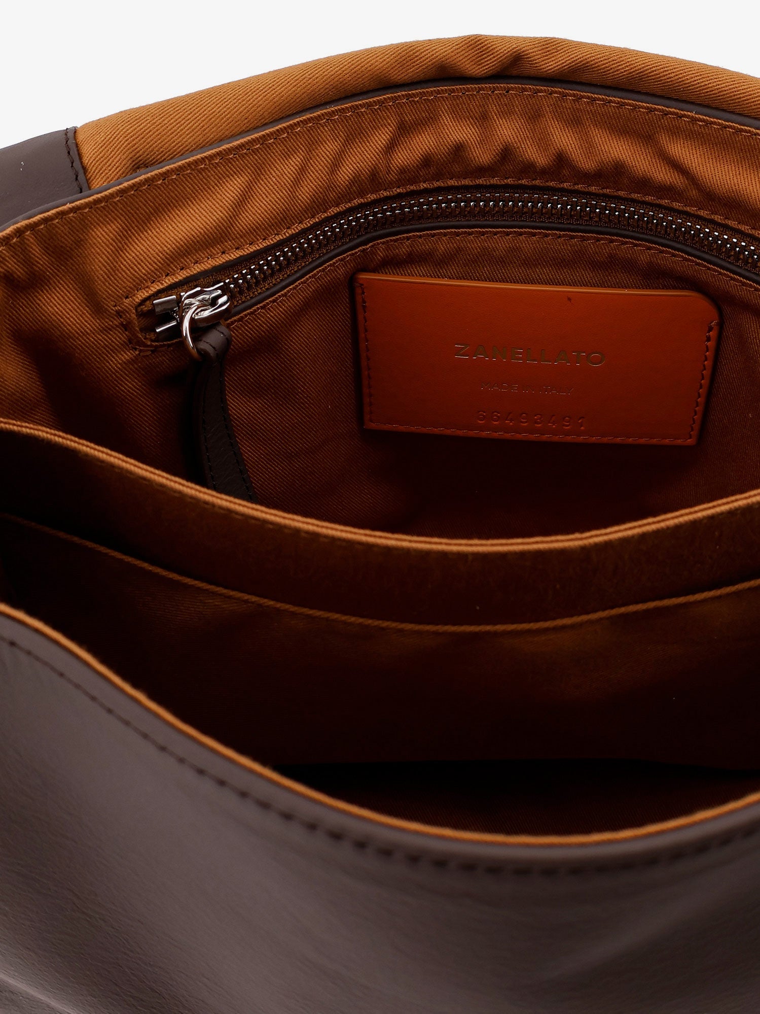 Postina S leather shoulder bag