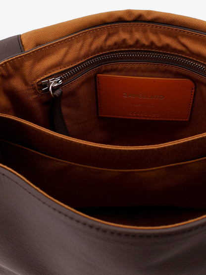 Postina S leather shoulder bag