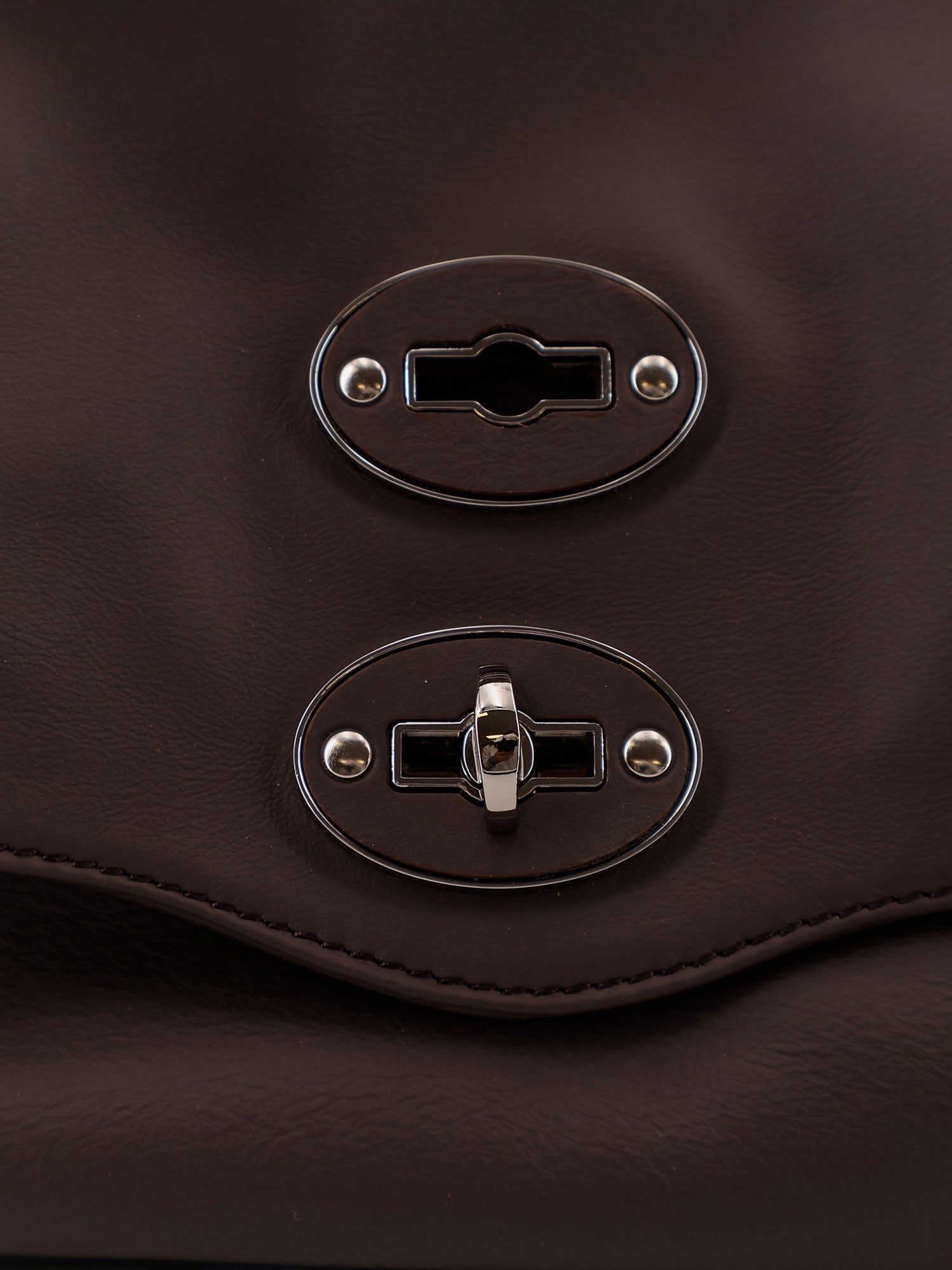 Postina S leather shoulder bag