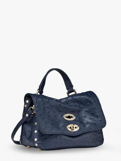 Postina Cactus leather crossbody bag