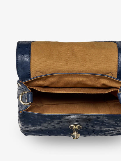 Postina Cactus leather crossbody bag