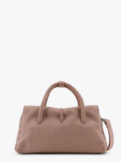 Hammered leather Dotta® Small crossbody bag