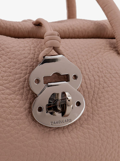 Hammered leather Dotta® Small crossbody bag