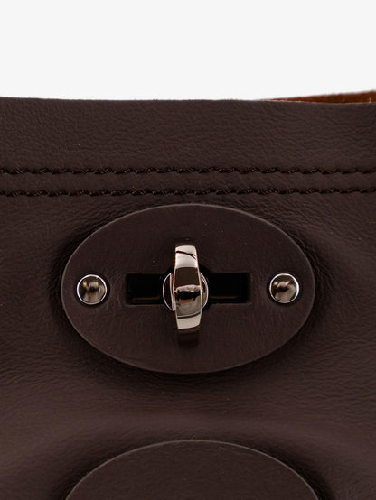 A Spasso leather shopping bag