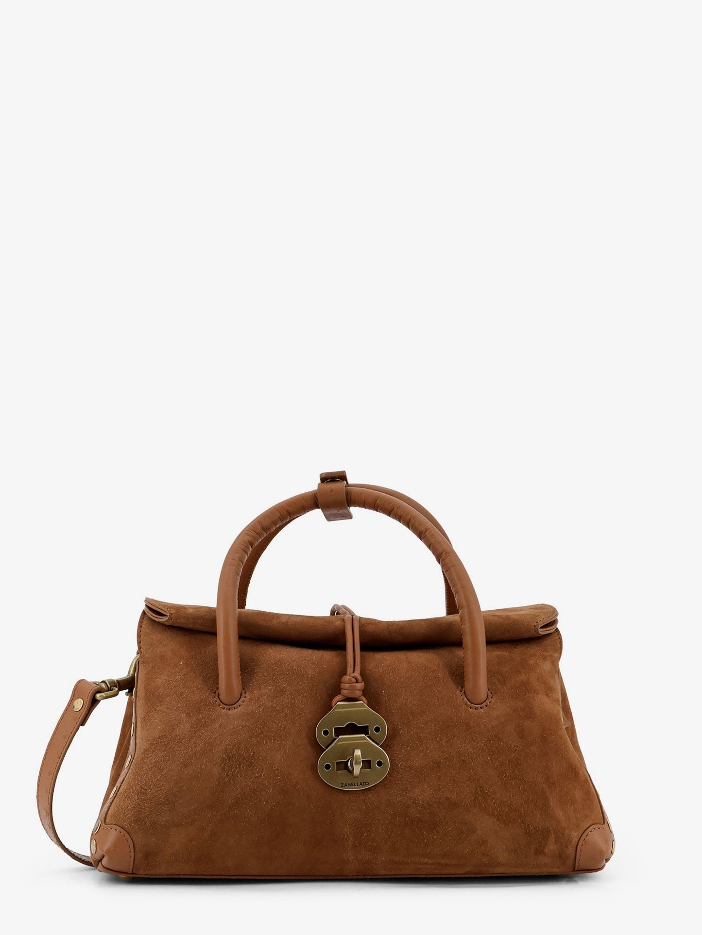 Dotta suede crossbody bag