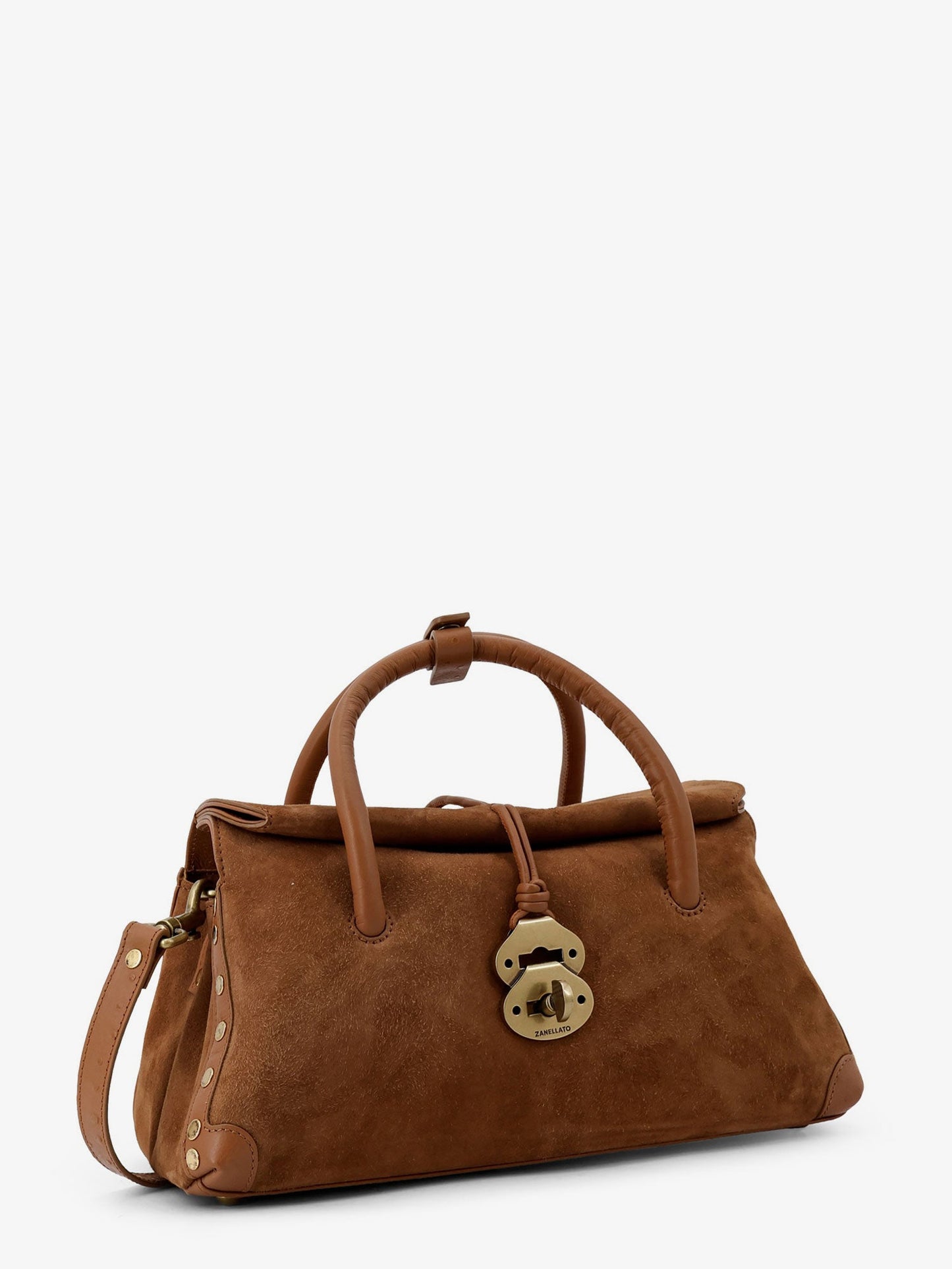 Dotta suede crossbody bag