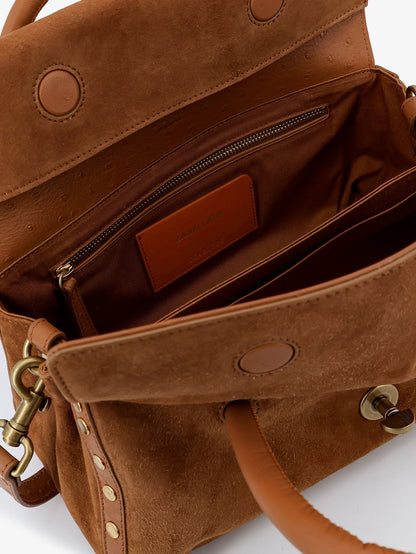 Dotta suede crossbody bag