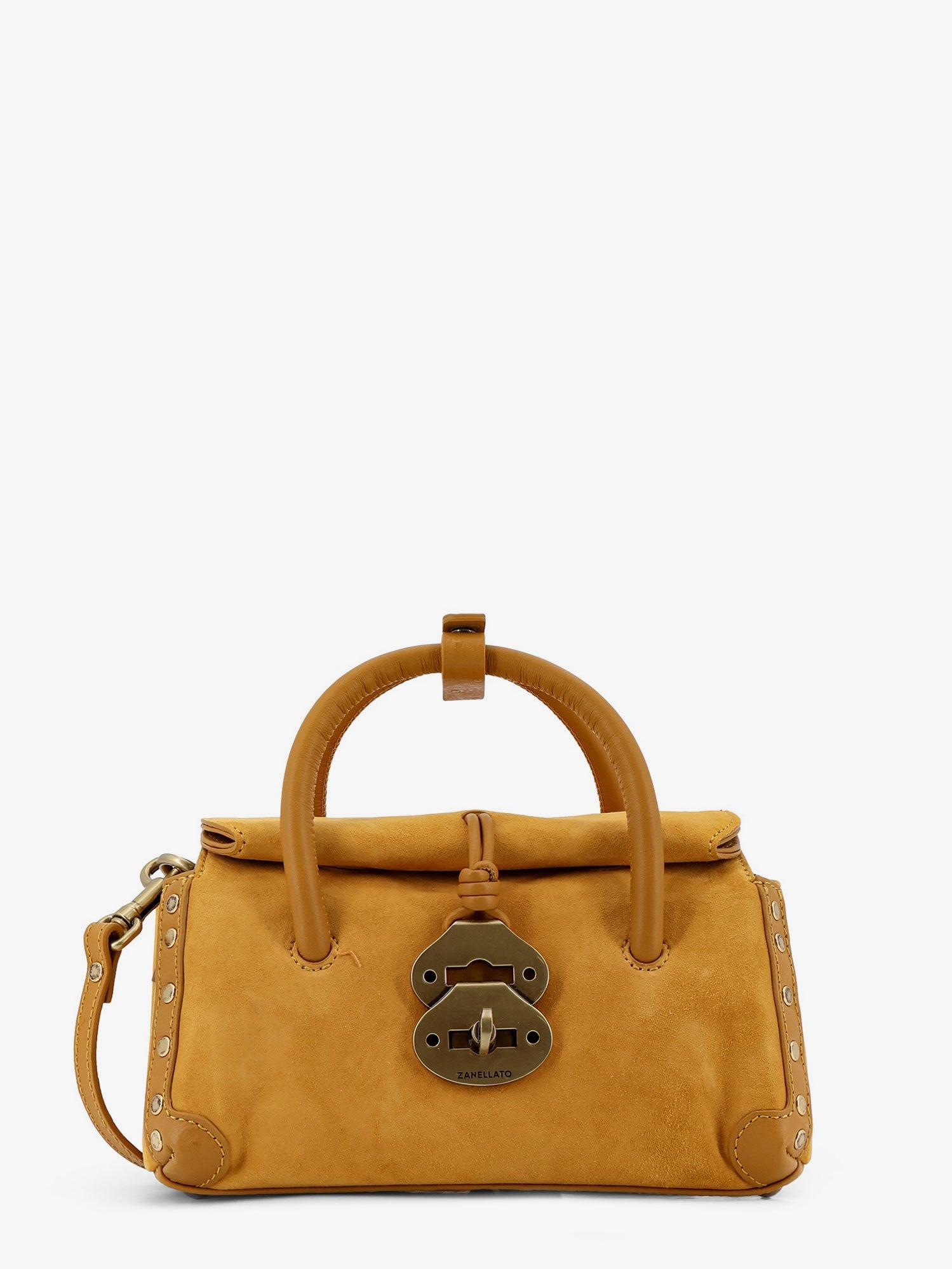 Dotta baby suede crossbody bag