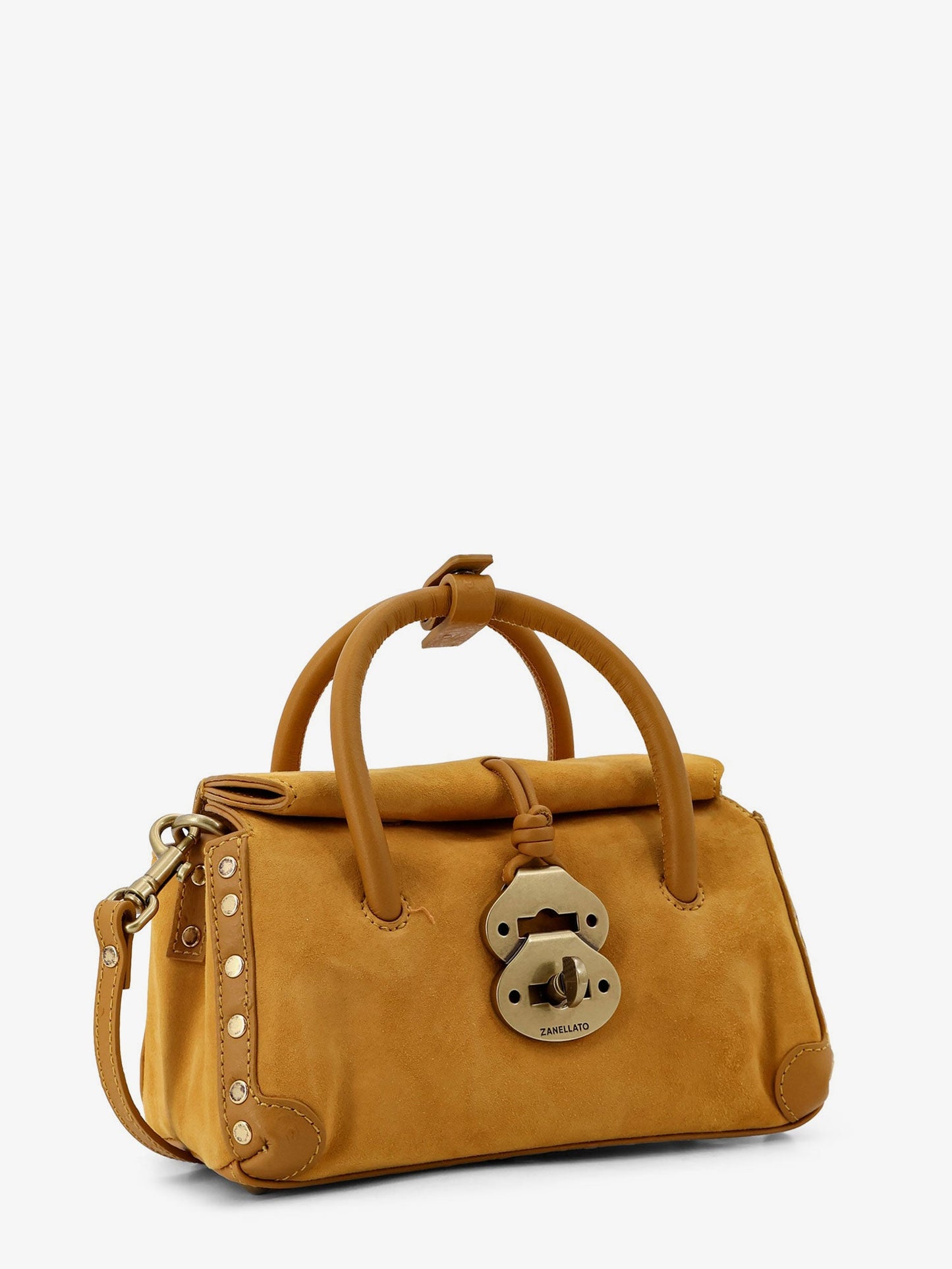 Dotta baby suede crossbody bag