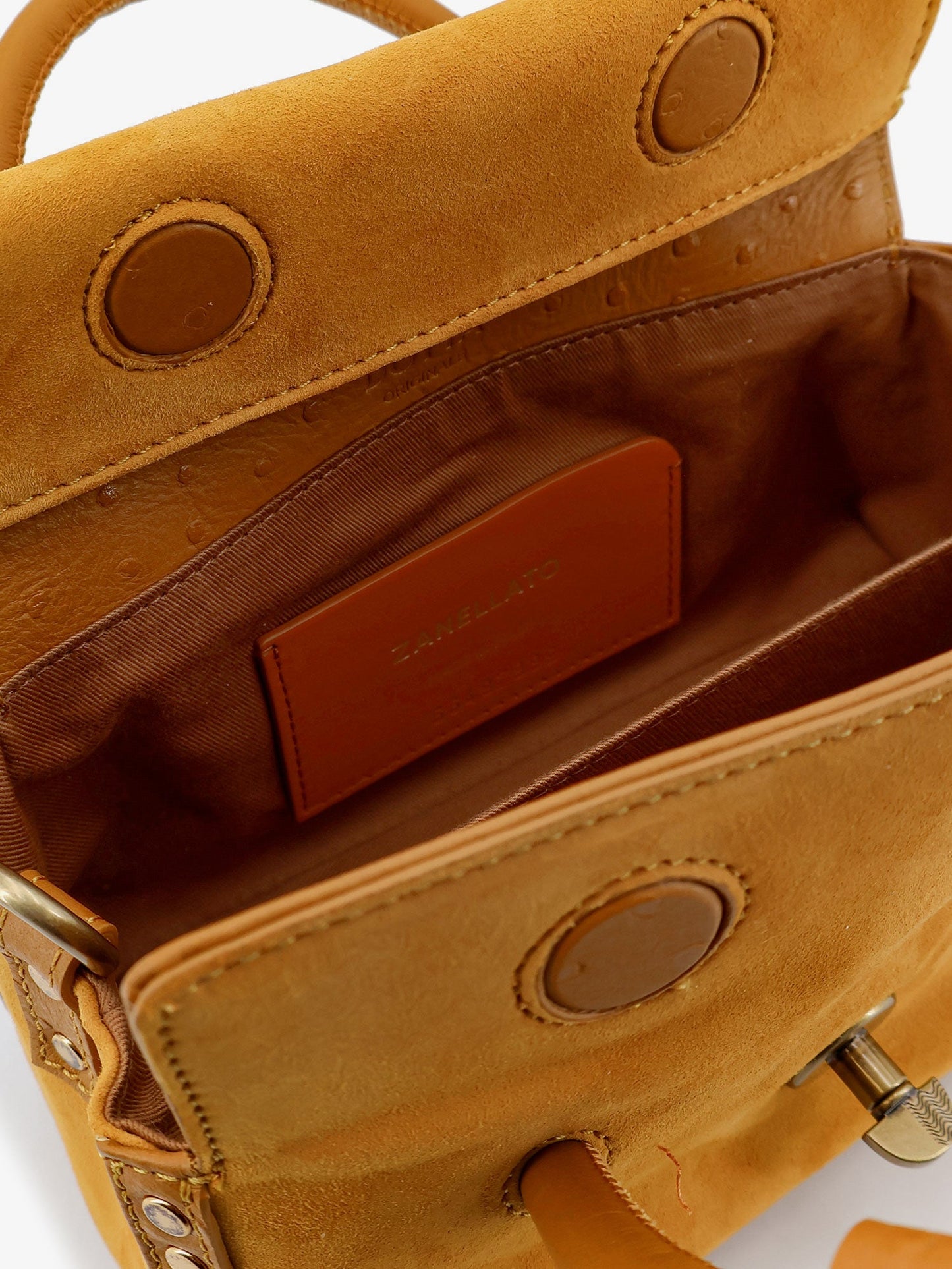 Dotta baby suede crossbody bag