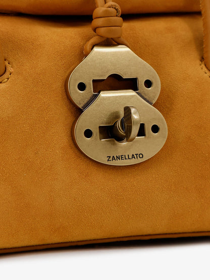 Dotta baby suede crossbody bag