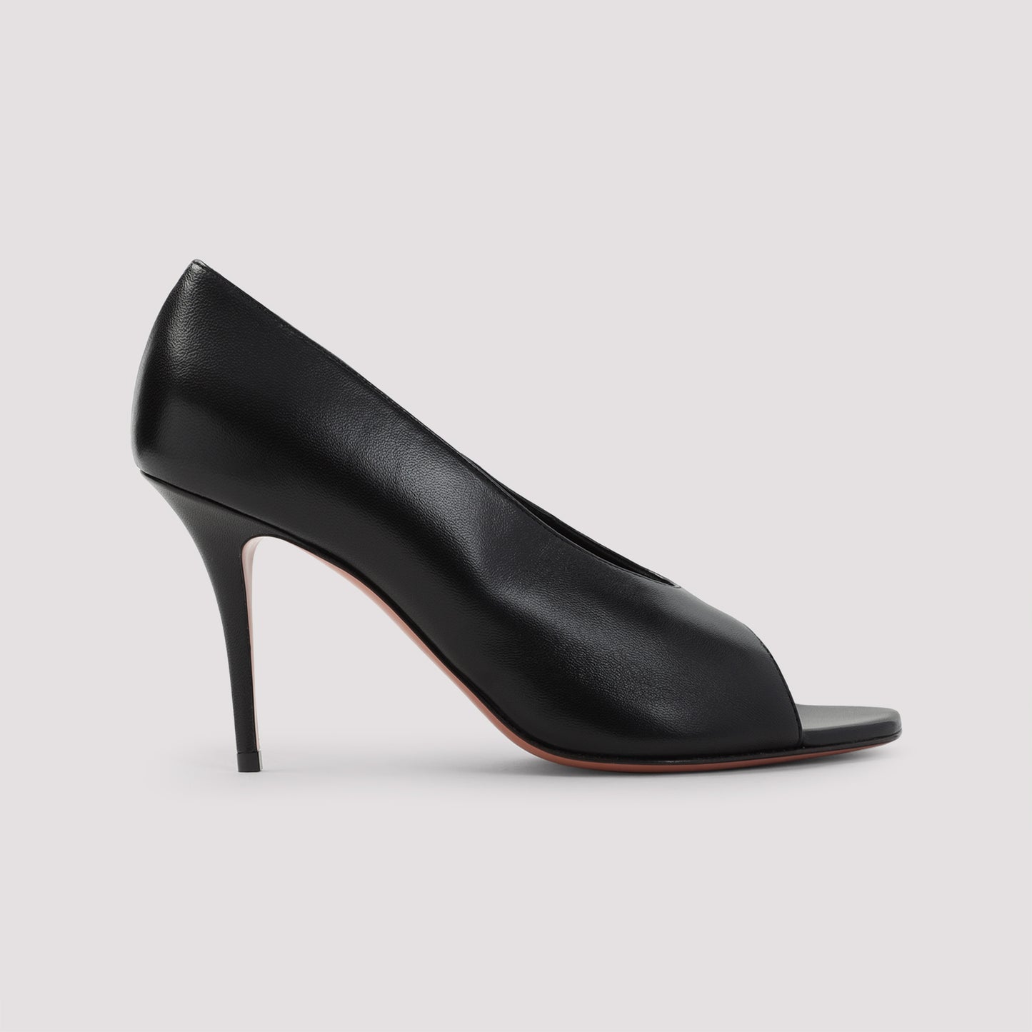 julianne 90 peep toe nappa pumps-image-3