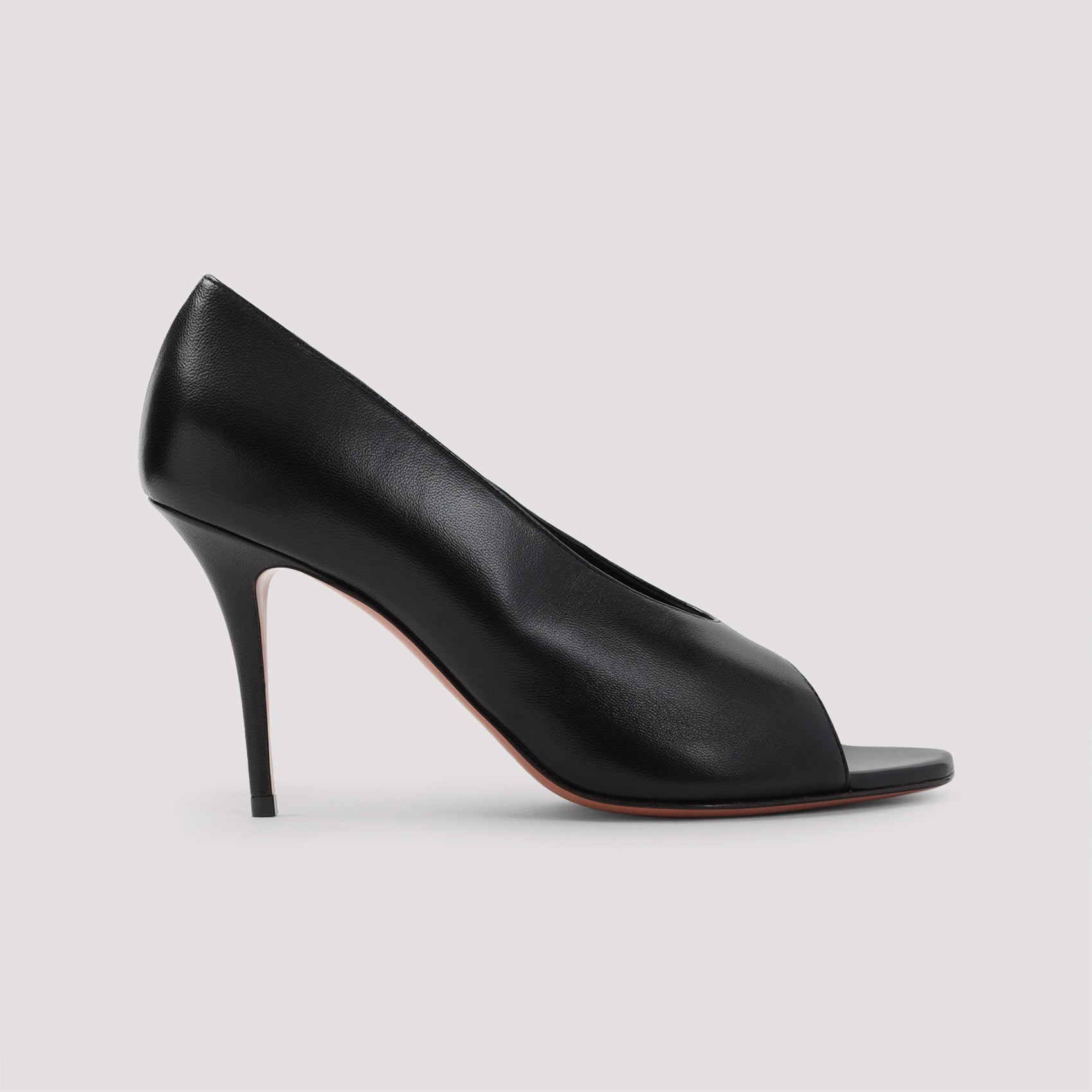 julianne 90 peep toe nappa pumps-image-3