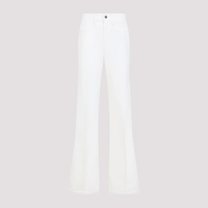 moleskin wide flare pants-image-1