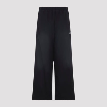 Black Tracksuit Cotton Pants