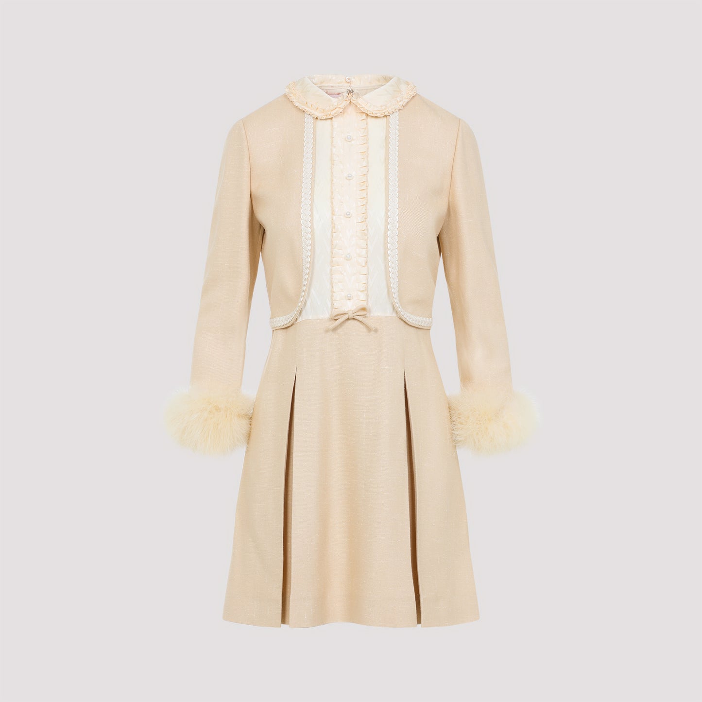 feathers mini dress-image-1