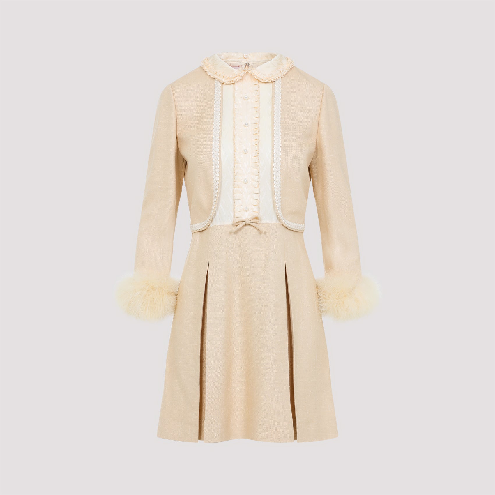 feathers mini dress-image-1