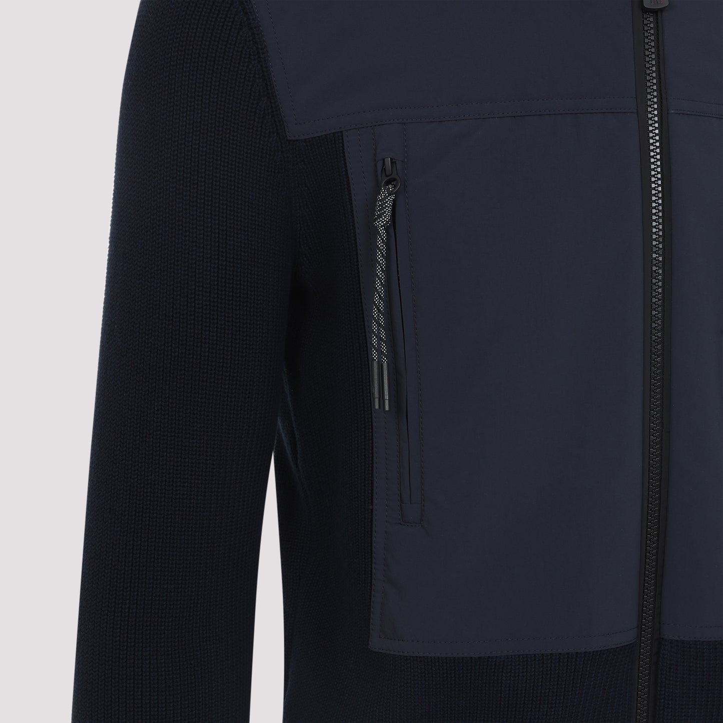 Blue Cotton Cardigan