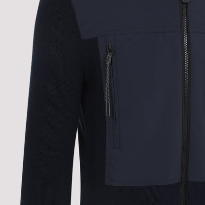 Blue Cotton Cardigan