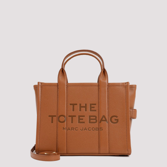 the leather medium tote bag-image-1