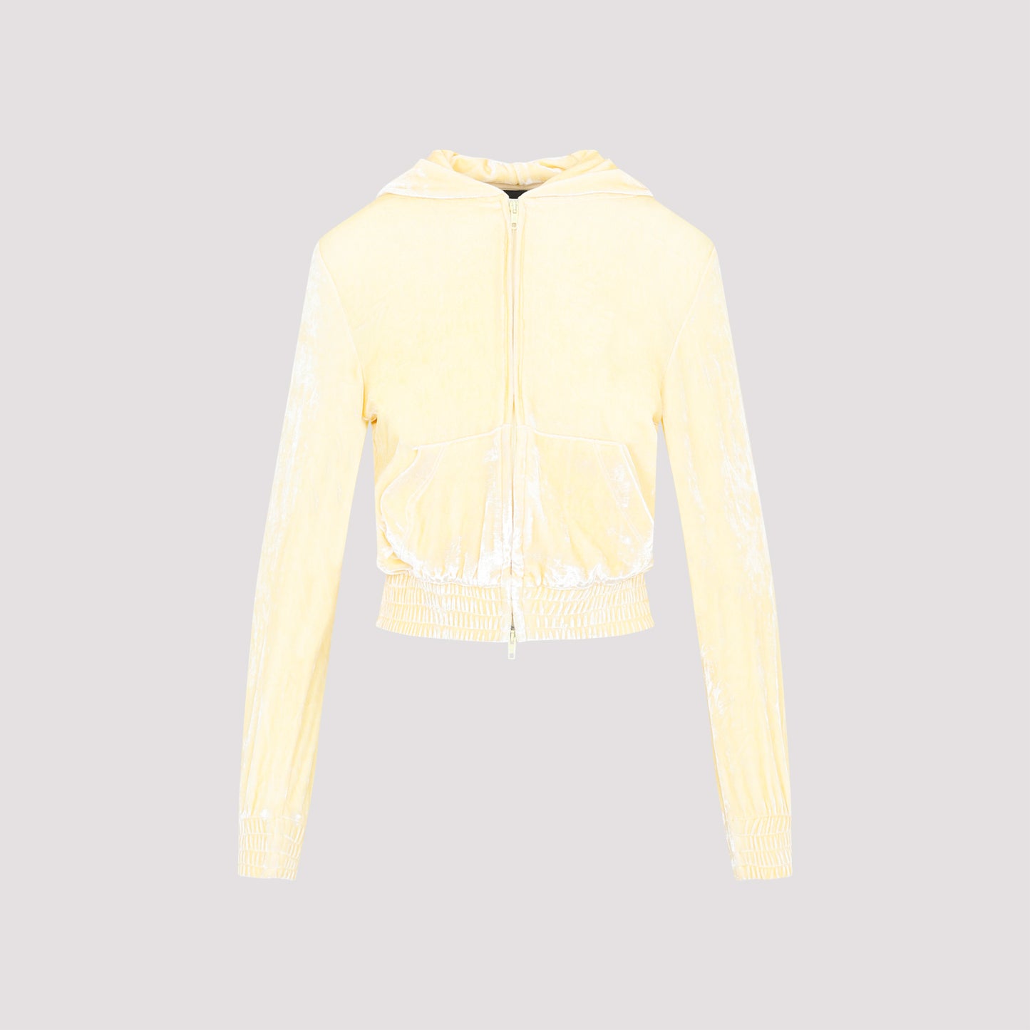 fitted zip-up hoodie-image-1