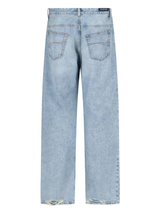 بنطال جينز فضفاض