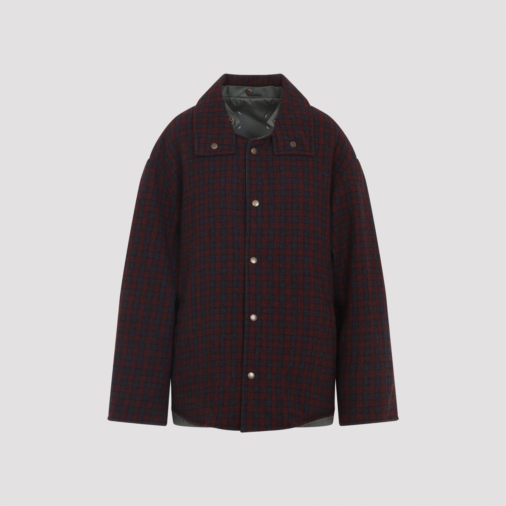 polyamide and wool jacket-image-1