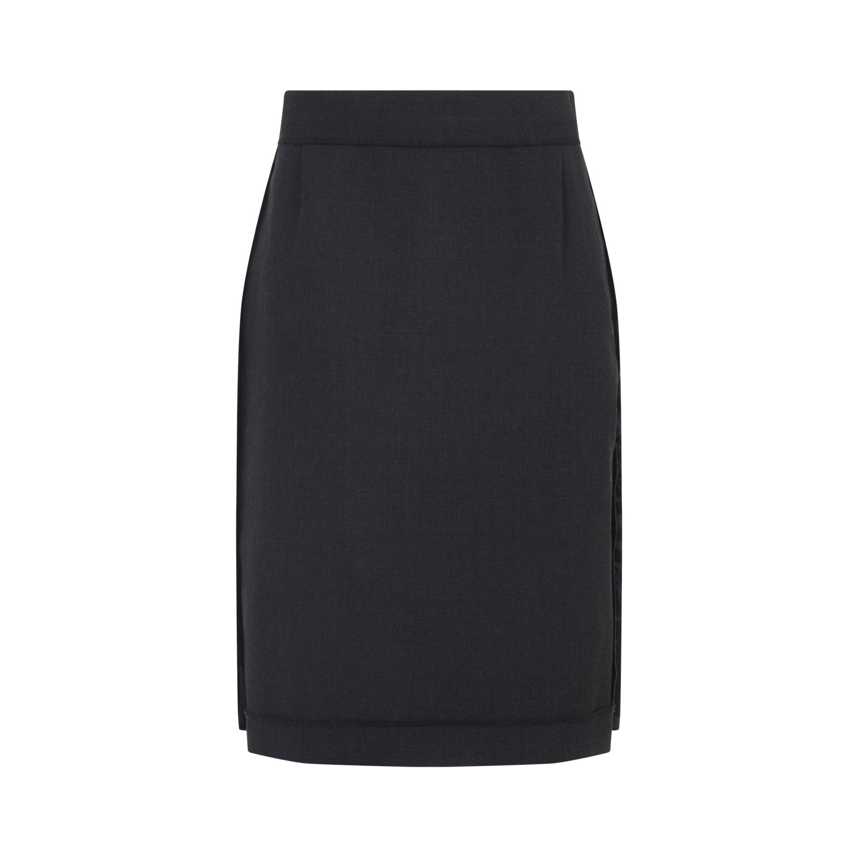 polyester midi skirt-image-2