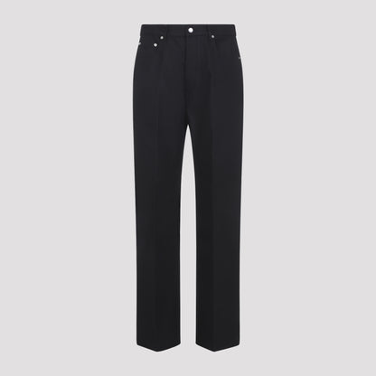 Black Geth Cotton Jeans