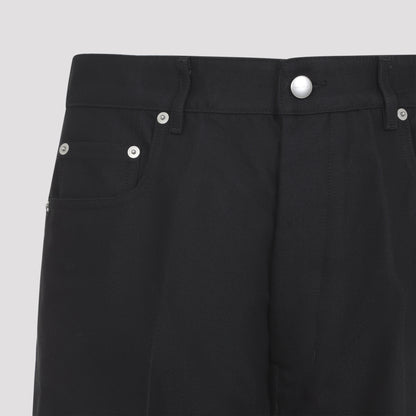 Black Geth Cotton Jeans