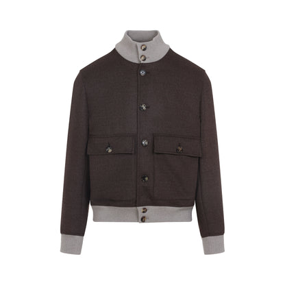 wool bomber jacket-image-2