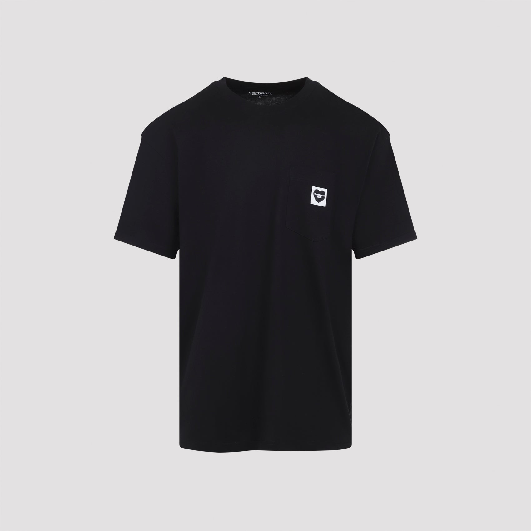 short sleeves pocket heart t-shirt-image-3