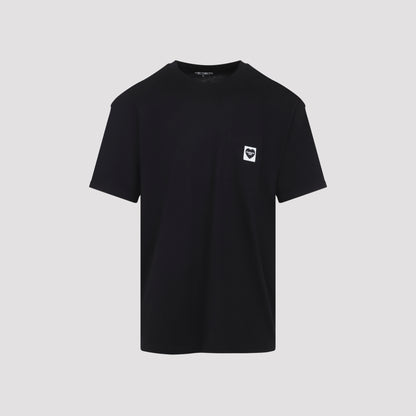 short sleeves pocket heart t-shirt-image-3