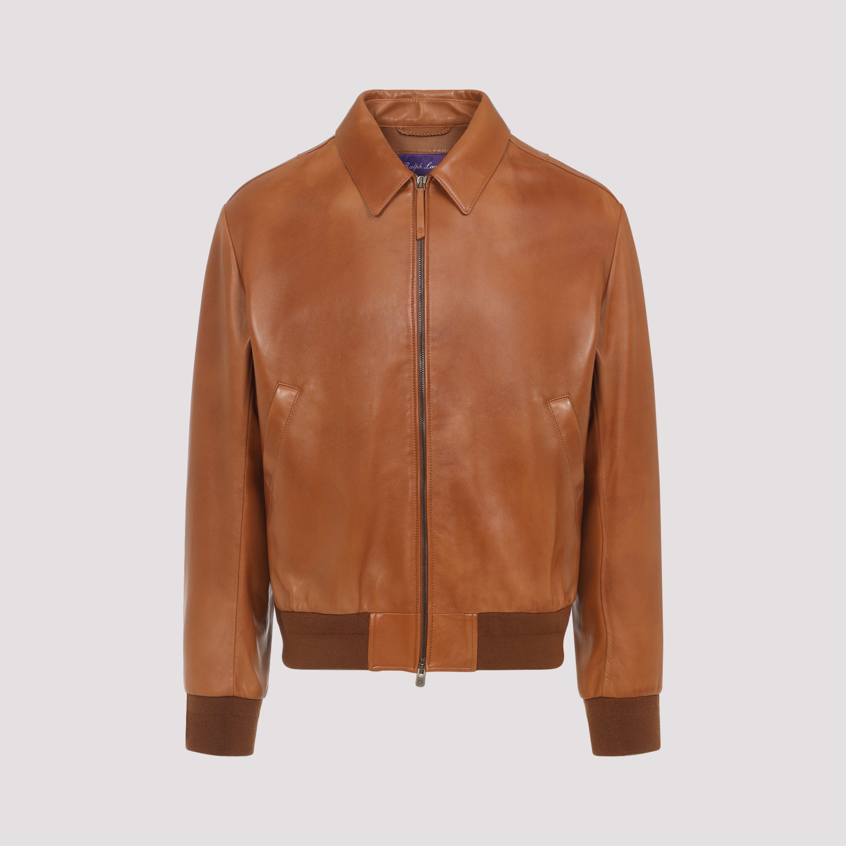 lamb leather jacket-image-1