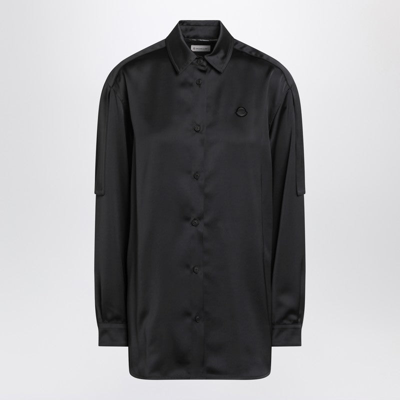 Black long-sleeve shirt