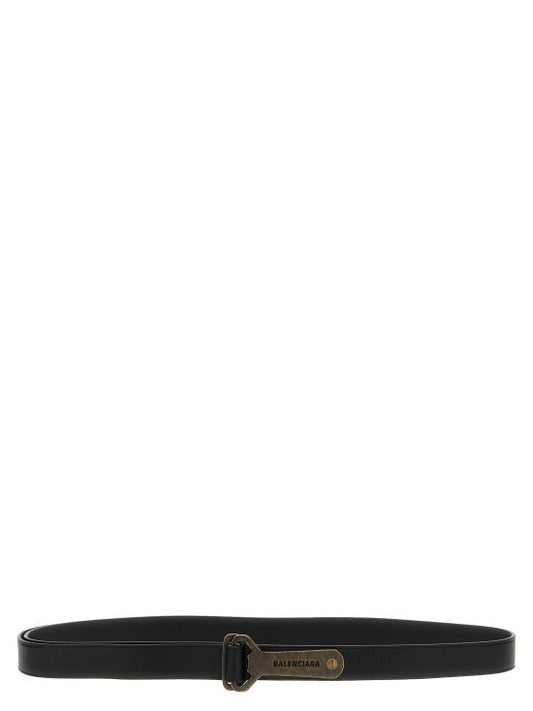 Leather belt