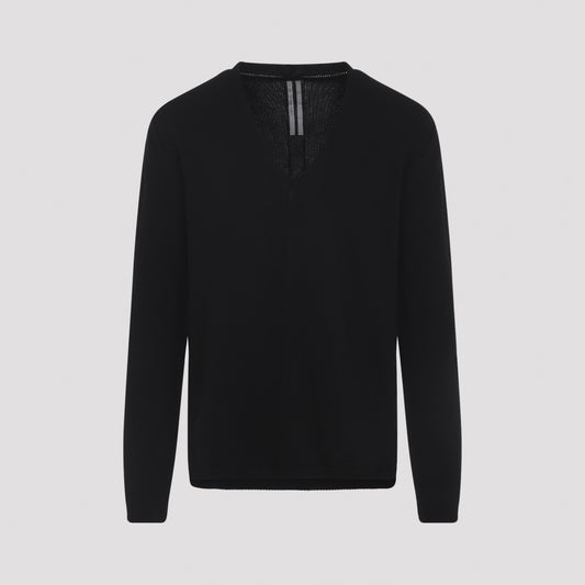 oversized extreme v-neck pullover-image-1