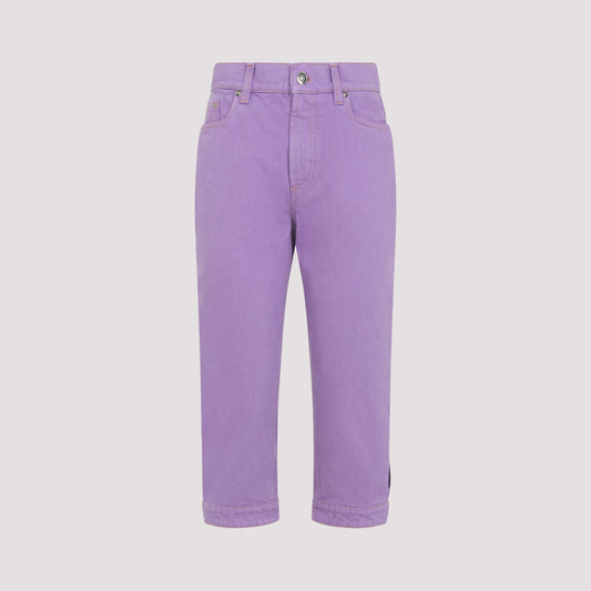 Lilac Arch Cotton Jeans
