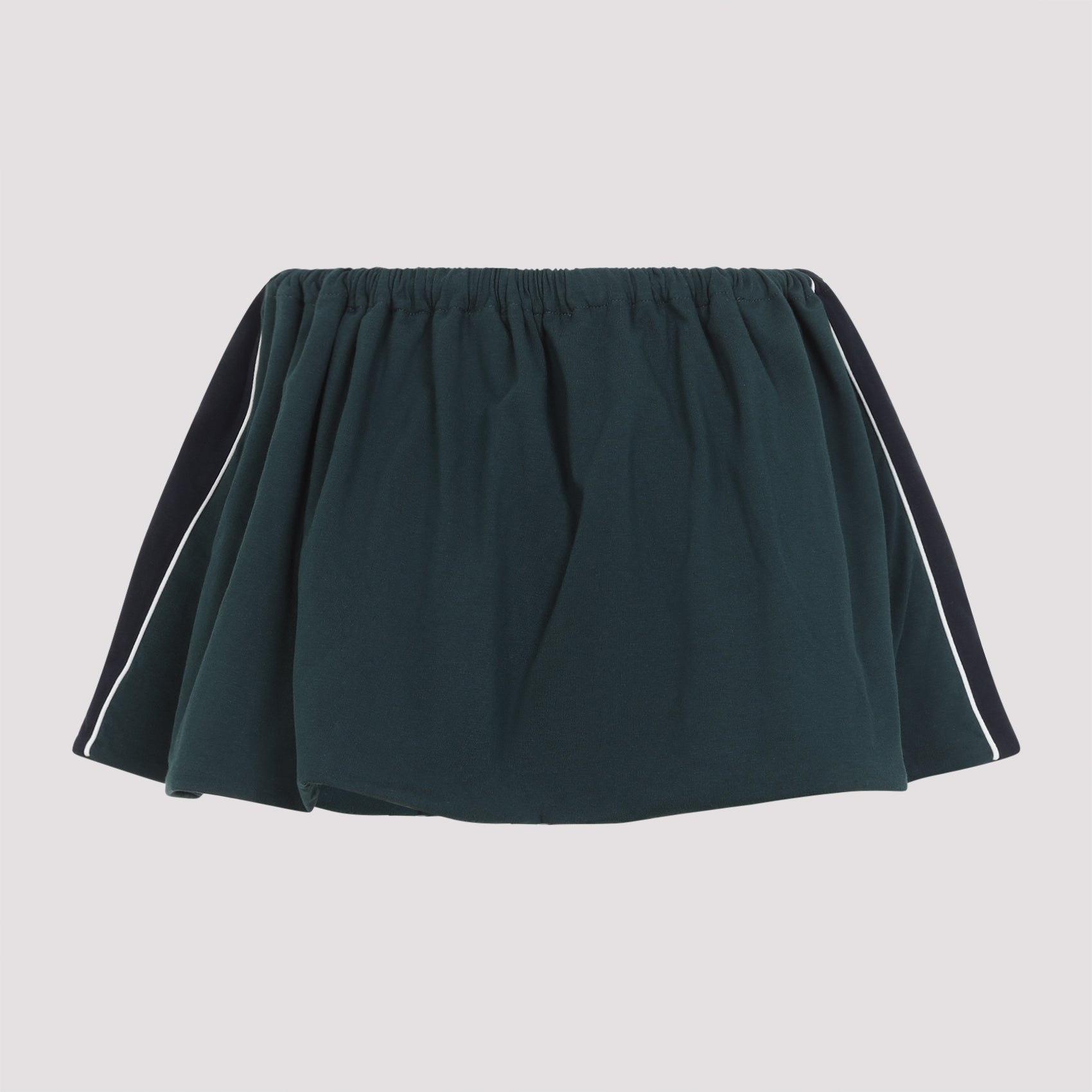 Bottle Green Cotton Skirt