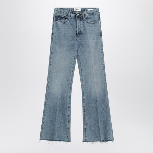 Wide-leg The Lax Jeans With Washed Effect