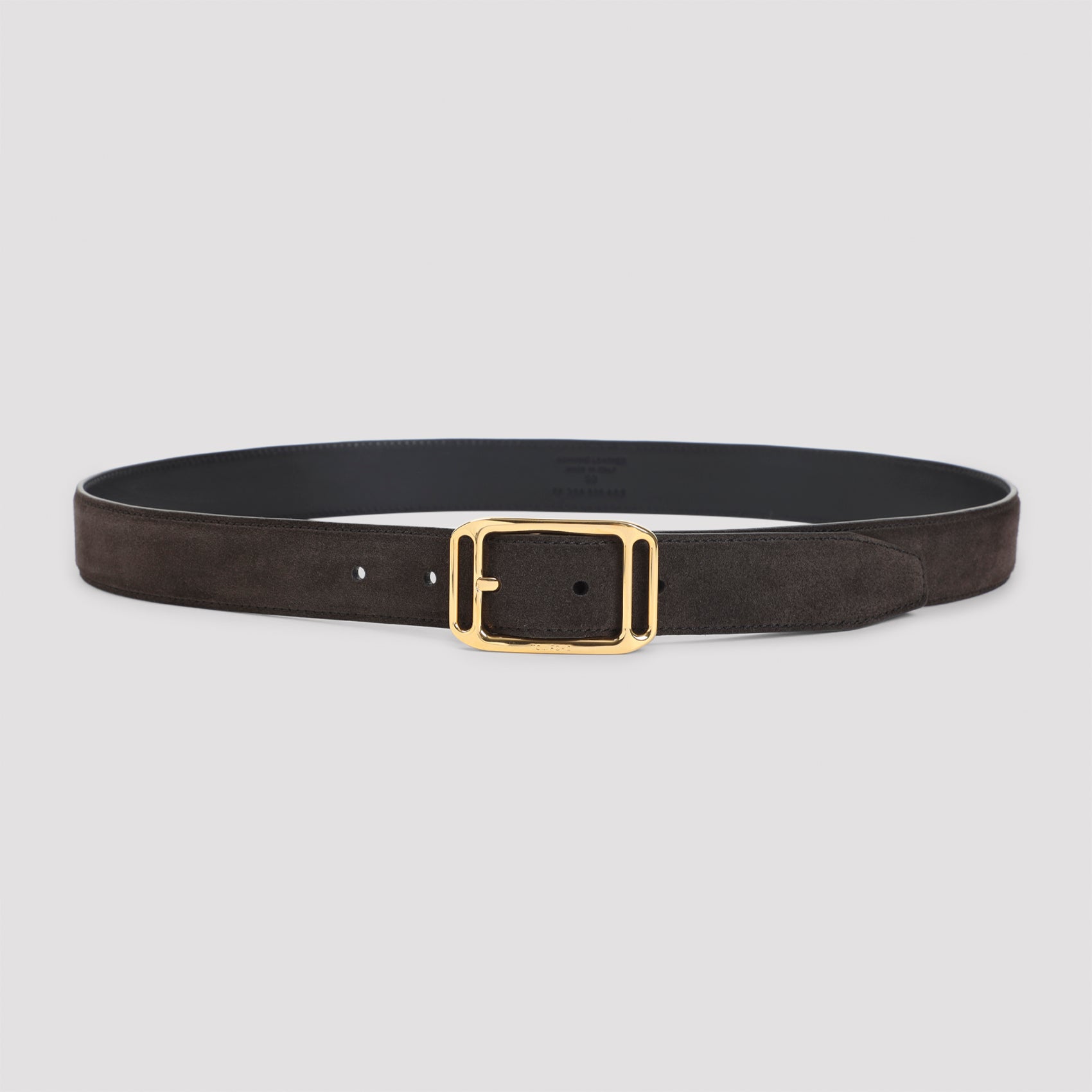 suede calf leather belt-image-1