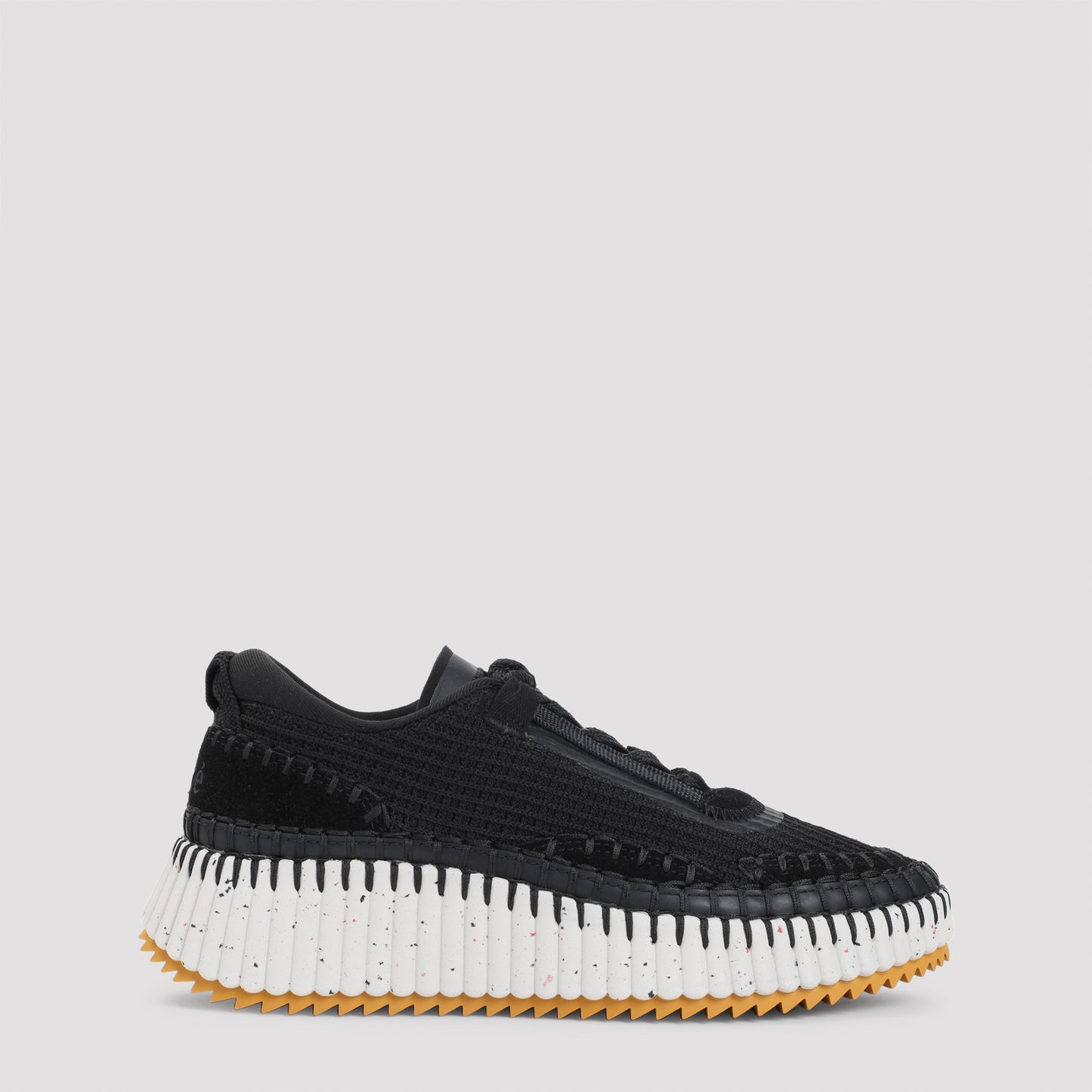 Black Nama sneakers in lower-impact mesh