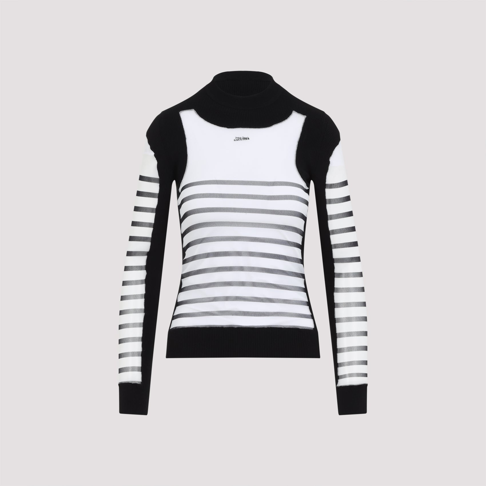 printed "mariniere" pullover-image-1