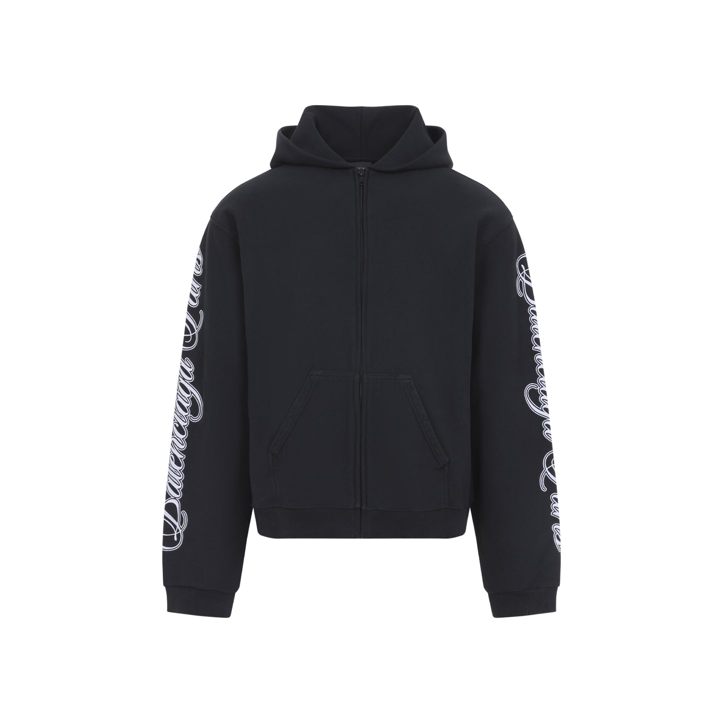 regular zip up hoodie-image-2