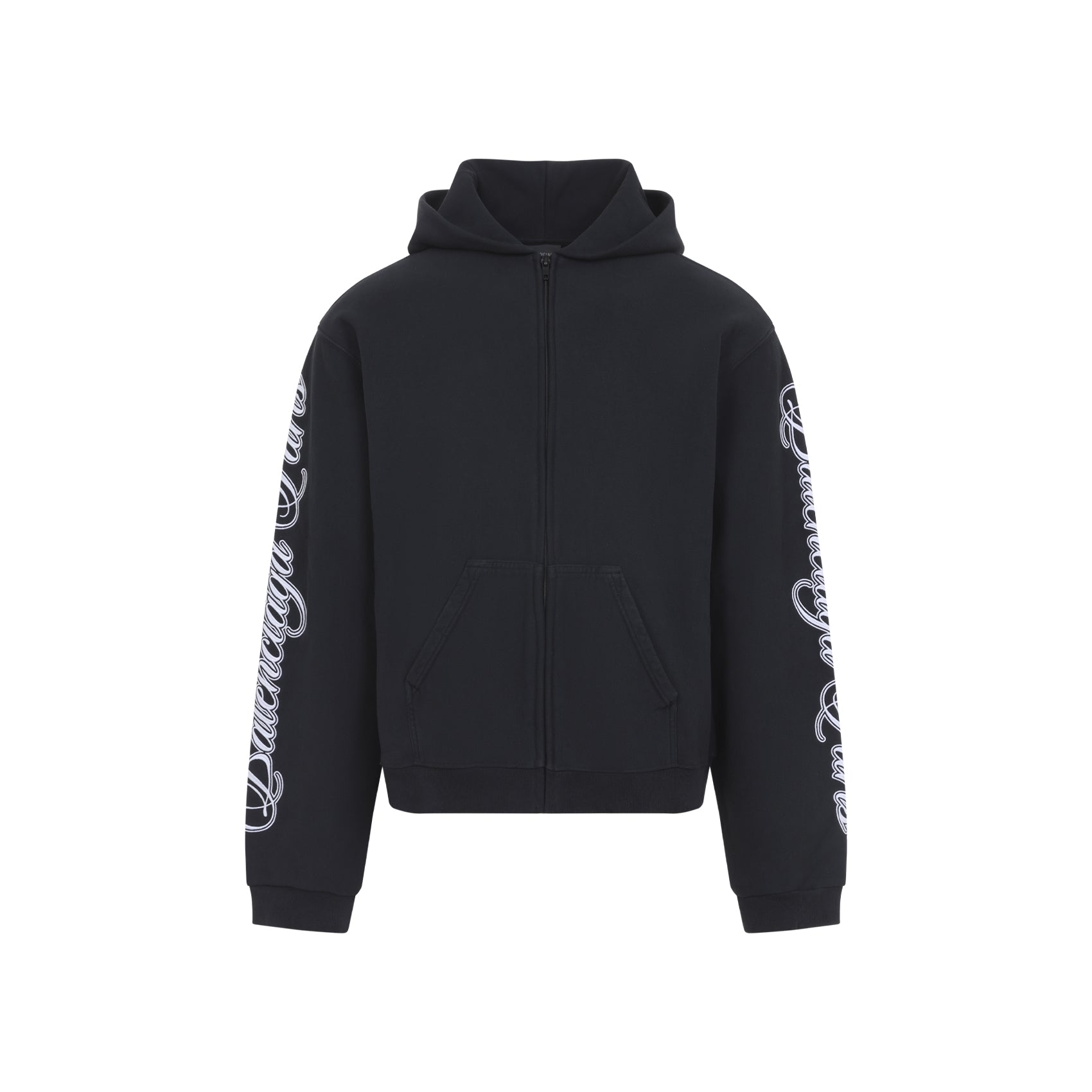 regular zip up hoodie-image-2
