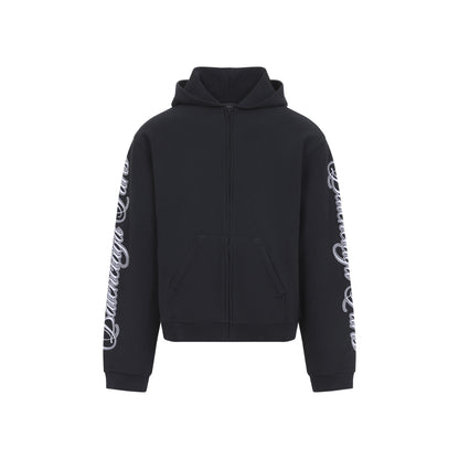 regular zip up hoodie-image-2