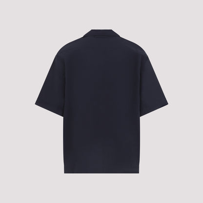 Blue Agios Cotton Shirt