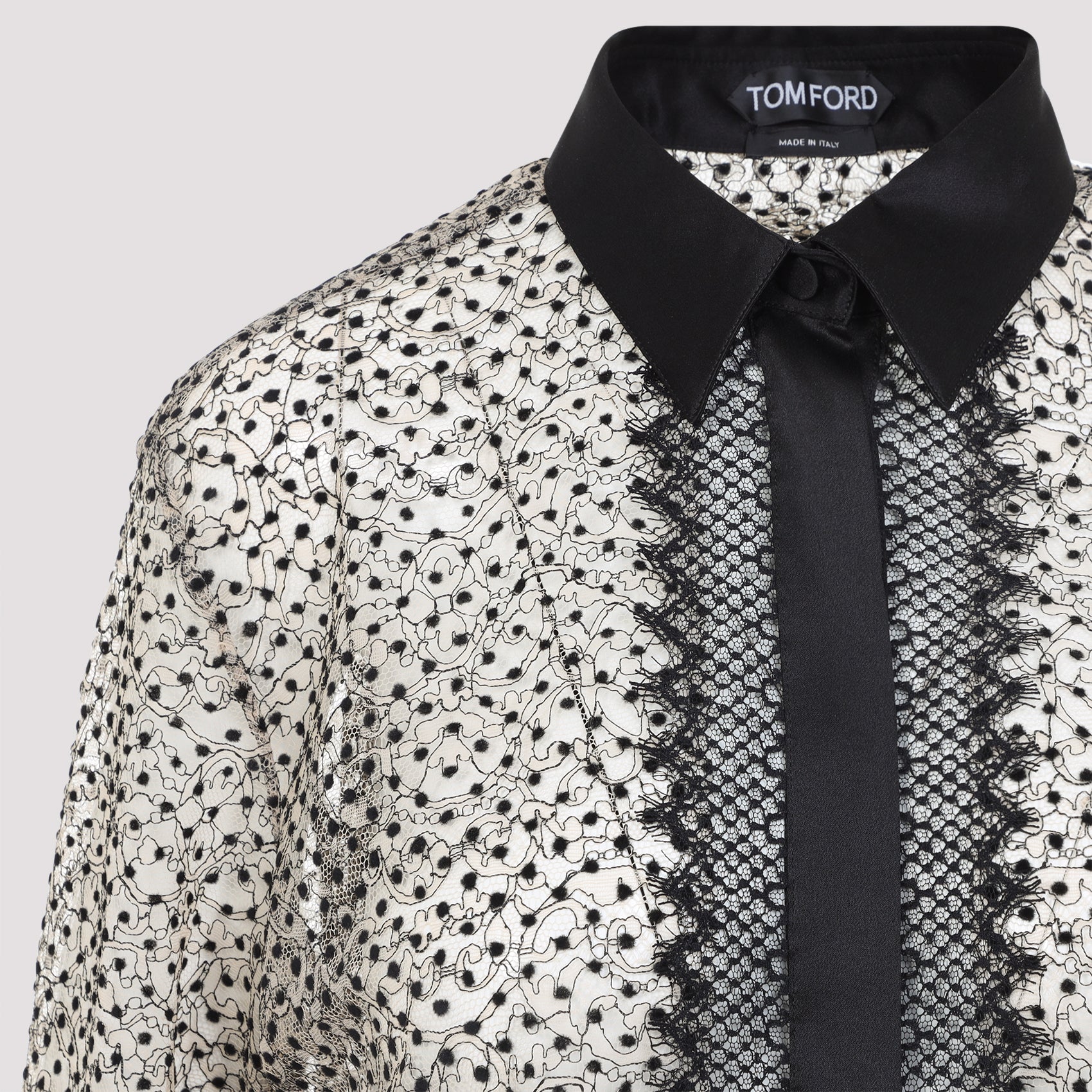 Flock Polka Dot Shirt